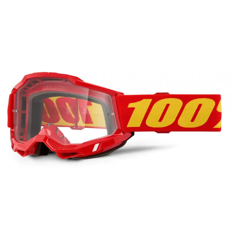 Ochelari motocross 100% ACCURI2 RED Ofertă specială